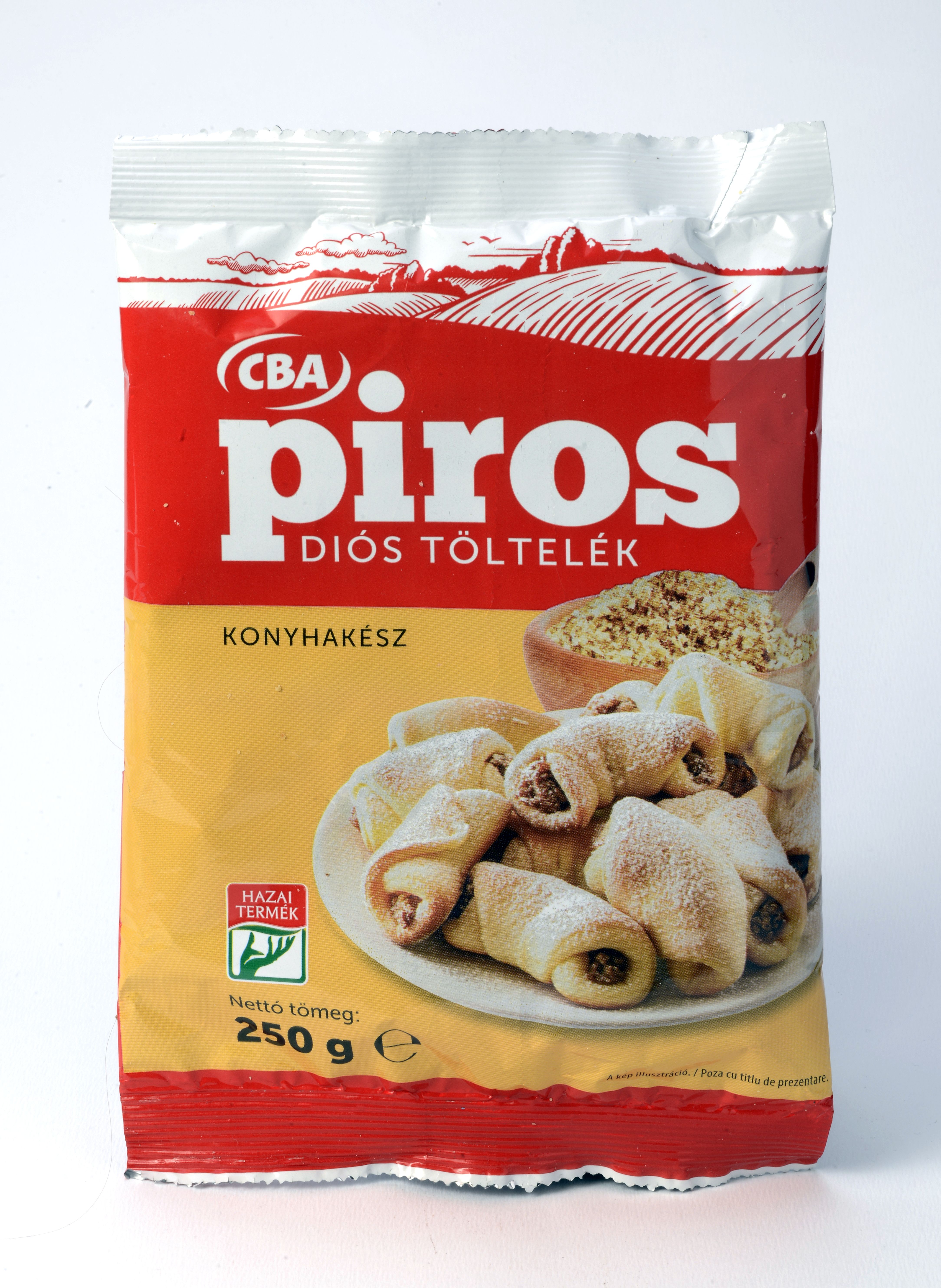 CBA Piros Dióstöltelék 250g